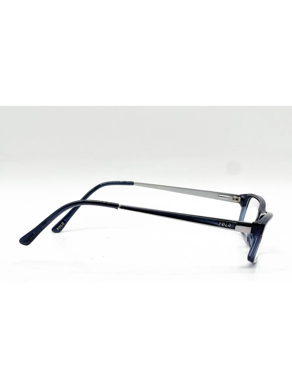 Polo Ralph Lauren 2076 5276 Dark Blue Transparent Eyeglass Frames 52-16-140